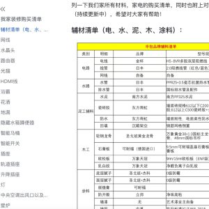 图片[7]-满分装修步骤流程+预算表+避坑指南+全屋家电攻略（持续更新）-无忧资源